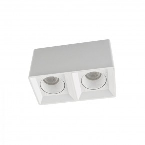 DK3085-WH Светильник накладной IP 20, 10 Вт, GU5.3, LED, белый/белый, пластик в Первоуральске - pervouralsk.ok-mebel.com | фото