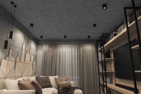DK3090-BK+CH Светильник накладной IP 20, 10 Вт, GU5.3, LED, черный/хром, пластик в Первоуральске - pervouralsk.ok-mebel.com | фото 2