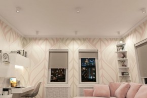 DK3090-WH+CH Светильник накладной IP 20, 10 Вт, GU5.3, LED, белый/хром, пластик в Первоуральске - pervouralsk.ok-mebel.com | фото 2