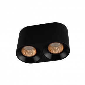 DK3096-BK+BR Светильник накладной IP 20, 10 Вт, GU5.3, LED, черный/бронзовый, пластик в Первоуральске - pervouralsk.ok-mebel.com | фото