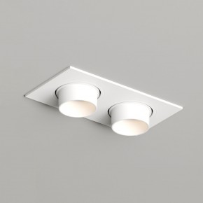 DK3122-WH Встраиваемый светильник, IP20, до 15 Вт, LED, GU5,3, белый, пластик в Первоуральске - pervouralsk.ok-mebel.com | фото