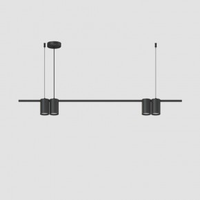 DK4061-BK Подвесной светильник ORBIT, IP20, 4xGU10 LED до 15 Вт, черный матовый, алюминий в Первоуральске - pervouralsk.ok-mebel.com | фото 2