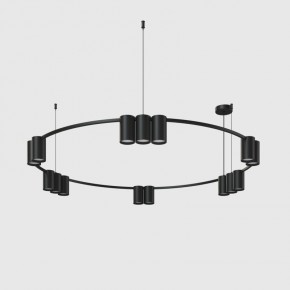 DK4067-BK Подвесной светильник ORBIT, IP20, 15xGU10 LED до 15 Вт, черный матовый, алюминий в Первоуральске - pervouralsk.ok-mebel.com | фото 2