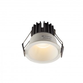 DK4400-WH Встраиваемый светильник, IP 20, 7 Вт, LED 3000, белый, алюминий в Первоуральске - pervouralsk.ok-mebel.com | фото