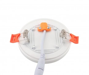 DK4604-WW Встраиваемый светильник, IP 20, 18 Вт, LED 3000, белый, пластик в Первоуральске - pervouralsk.ok-mebel.com | фото 5