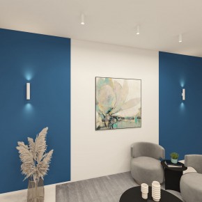 DK5022-WH Настенный светильник, IP20, до 15 Вт, LED, 2xGU10, белый, алюминий в Первоуральске - pervouralsk.ok-mebel.com | фото 5