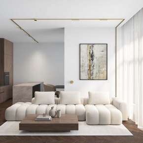 DK5072-SB Бра SHINE WALL со светодиодом, D104*H68, IP20, 3000К, 3W, RA?90, сатинированная латунь, алюминий в Первоуральске - pervouralsk.ok-mebel.com | фото 6