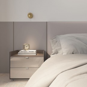 DK5072-SB Бра SHINE WALL со светодиодом, D104*H68, IP20, 3000К, 3W, RA?90, сатинированная латунь, алюминий в Первоуральске - pervouralsk.ok-mebel.com | фото 9