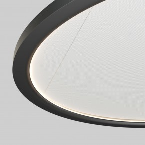 DK6616-BK Подвесной горизонтальный светильник Veil со светодиодом H900 d600 220V 48W 3000-6000K IP20 черный алюминий в Первоуральске - pervouralsk.ok-mebel.com | фото 3