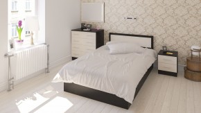 Фиеста Кровать 1200, цвет венге/дуб лоредо, ШхГхВ 123,5х203,5х80 см., сп.м. 1200х2000 мм., без матраса, основание есть в Первоуральске - pervouralsk.ok-mebel.com | фото 5