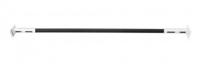 Турник раздвижной 1250-1500 цв. белый-черный FLEXTER PROFI в Первоуральске - pervouralsk.ok-mebel.com | фото