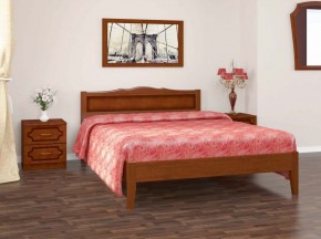 КАРИНА-7 Кровать из массива  (Орех) в Первоуральске - pervouralsk.ok-mebel.com | фото
