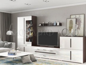 КИМ Тумба 4-х створчатая (белый) в Первоуральске - pervouralsk.ok-mebel.com | фото 2