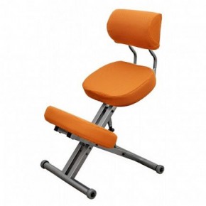Коленный стул со спинкой Smartstool КМ01ВМ + Чехлы в Первоуральске - pervouralsk.ok-mebel.com | фото 3