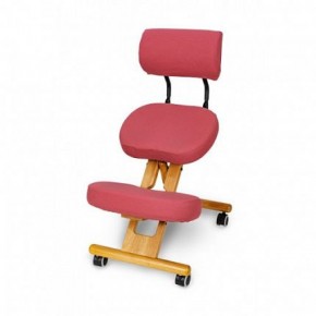 Коленный стул со спинкой Smartstool KW02В + Чехлы в Первоуральске - pervouralsk.ok-mebel.com | фото 5