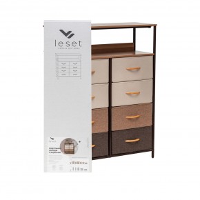 Комод Leset Локи 8 ящ. с полкой в Первоуральске - pervouralsk.ok-mebel.com | фото 10
