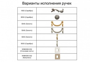 Комод (узкий) Тиффани Premium слоновая кость/золото (ТФКМ-2(П) в Первоуральске - pervouralsk.ok-mebel.com | фото 2
