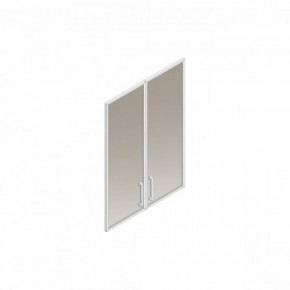 Комплект дверей верхних в алюмин.рамке для Пр.ДШ-2СТА в Первоуральске - pervouralsk.ok-mebel.com | фото 1