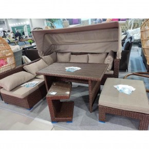 Комплект мебели с диваном AFM-320B-T320 Brown в Первоуральске - pervouralsk.ok-mebel.com | фото 2