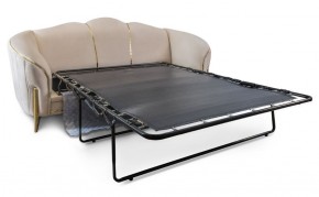 Комплект мягкой мебели Lara 3-1-1 с раскладным механизмом (бежевый/золото) в Первоуральске - pervouralsk.ok-mebel.com | фото 3