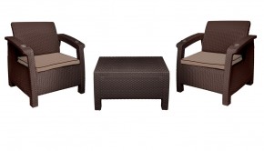 Комплект уличной мебели Yalta Premium Terrace Set (Ялта) шоколадый (+подушки под спину) в Первоуральске - pervouralsk.ok-mebel.com | фото 8