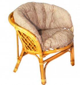 Кресло Багама (Мёд) подушки полные в Первоуральске - pervouralsk.ok-mebel.com | фото