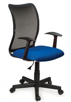 Кресло BRABIX "Spring MG-307", с подлокотниками, комбинированное синее/черное TW, 531404 в Первоуральске - pervouralsk.ok-mebel.com | фото 1