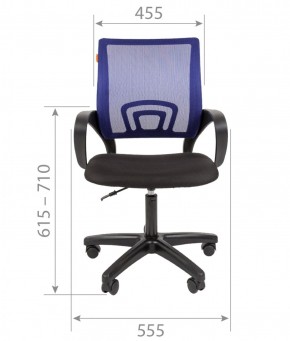 Кресло для оператора CHAIRMAN 696  LT (ткань стандарт 15-21/сетка TW-01) в Первоуральске - pervouralsk.ok-mebel.com | фото 4