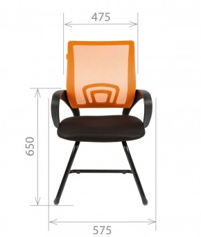 Кресло для оператора CHAIRMAN 696 V (ткань TW-11/сетка TW-01) в Первоуральске - pervouralsk.ok-mebel.com | фото 5