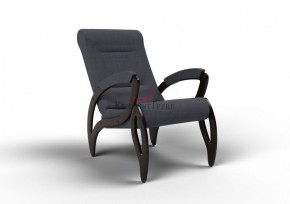 Кресло для отдыха Зельден 20-Т-ГР (ткань/венге) ГРАФИТ в Первоуральске - pervouralsk.ok-mebel.com | фото