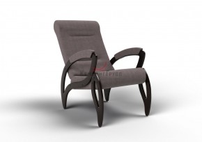 Кресло для отдыха Зельден 20-Т-ГР (ткань/венге) ГРАФИТ в Первоуральске - pervouralsk.ok-mebel.com | фото 1