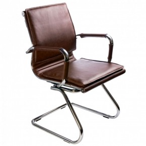 Кресло для посетителя Бюрократ CH-993-Low-V/Brown коричневый в Первоуральске - pervouralsk.ok-mebel.com | фото