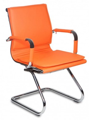 Кресло для посетителя Бюрократ CH-993-Low-V/orange оранжевый в Первоуральске - pervouralsk.ok-mebel.com | фото