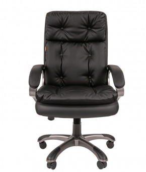 Кресло для руководителя  CHAIRMAN 442 (экокожа черная) в Первоуральске - pervouralsk.ok-mebel.com | фото 1