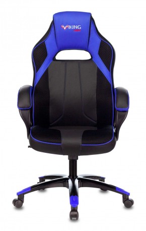 Кресло игровое Бюрократ VIKING 2 AERO BLUE черный/синий в Первоуральске - pervouralsk.ok-mebel.com | фото 2