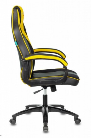 Кресло игровое Бюрократ VIKING 2 AERO YELLOW черный/желтый в Первоуральске - pervouralsk.ok-mebel.com | фото 3