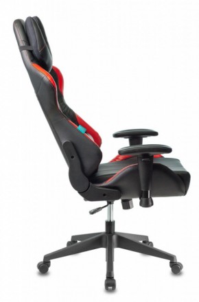 Кресло игровое Бюрократ VIKING 5 AERO RED черный/красный в Первоуральске - pervouralsk.ok-mebel.com | фото 2