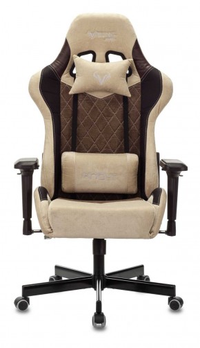 Кресло игровое Бюрократ VIKING 7 KNIGHT BR FABRIC коричневый/бежевый в Первоуральске - pervouralsk.ok-mebel.com | фото 3