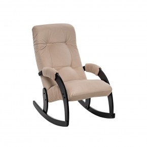Кресло-качалка Модель 67 Венге, ткань V 18 в Первоуральске - pervouralsk.ok-mebel.com | фото 2