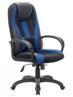 Кресло компьютерное BRABIX PREMIUM "Rapid GM-102" (экокожа/ткань, черное/синее) 532106 в Первоуральске - pervouralsk.ok-mebel.com | фото