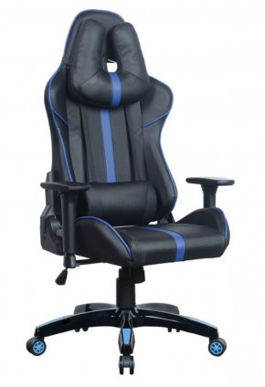 Кресло компьютерное BRABIX "GT Carbon GM-120" (черное/синее) 531930 в Первоуральске - pervouralsk.ok-mebel.com | фото