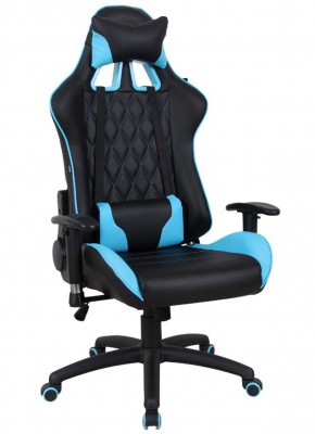 Кресло компьютерное BRABIX "GT Master GM-110" (черное/голубое) 531928 в Первоуральске - pervouralsk.ok-mebel.com | фото