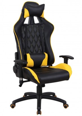 Кресло компьютерное BRABIX "GT Master GM-110" (черное/желтое) 531927 в Первоуральске - pervouralsk.ok-mebel.com | фото