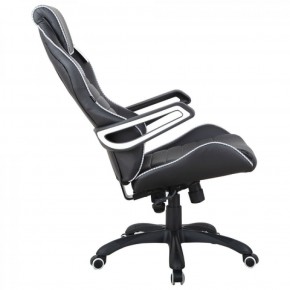 Кресло компьютерное BRABIX Techno Pro GM-003 (экокожа черное/серое, вставки серые) 531814 в Первоуральске - pervouralsk.ok-mebel.com | фото 6