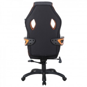 Кресло компьютерное BRABIX Techno Pro GM-003 (ткань черное/серое, вставки оранжевые) 531813 в Первоуральске - pervouralsk.ok-mebel.com | фото 5