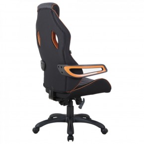 Кресло компьютерное BRABIX Techno Pro GM-003 (ткань черное/серое, вставки оранжевые) 531813 в Первоуральске - pervouralsk.ok-mebel.com | фото 6