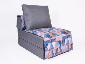 Кресло-кровать бескаркасное Харви (серый-сноу деним) в Первоуральске - pervouralsk.ok-mebel.com | фото