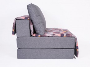 Кресло-кровать бескаркасное Харви (серый-сноу манго) в Первоуральске - pervouralsk.ok-mebel.com | фото 3