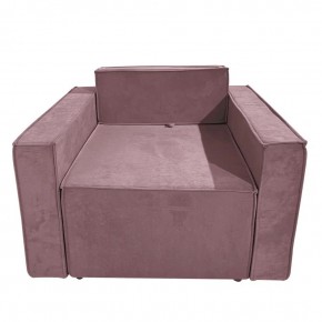 Кресло-кровать Принц КК1-ВР (велюр розовый) в Первоуральске - pervouralsk.ok-mebel.com | фото 1