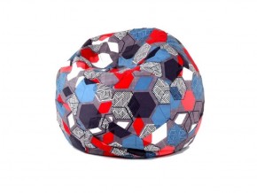 Кресло-мешок Мяч M (Geometry Slate) в Первоуральске - pervouralsk.ok-mebel.com | фото 1
